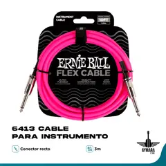ERNIE BALL - 6413 Cable Instrumento 3M