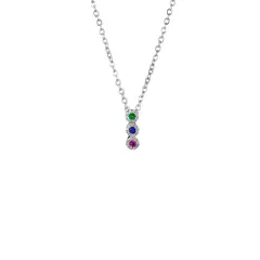 GENERICO - Collar Niña Circones Delicado Gargantilla Joya Regalo Plata