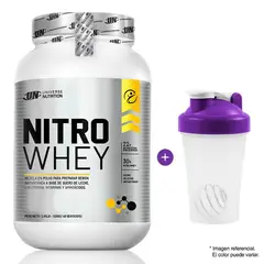 UNIVERSE NUTRITION - NITRO WHEY 1.1 KG CHOCOLATE MÁS SHAKER