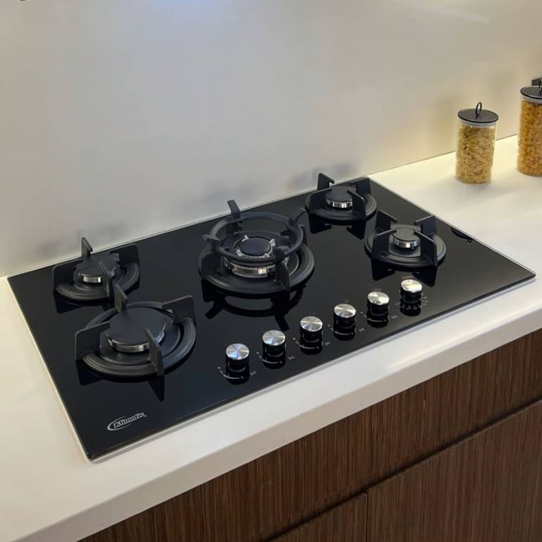Cocina Empotrable a Gas 5 Hornillas Gina X.