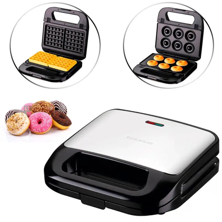 Maquina De Donuts & Wafles 2 En1