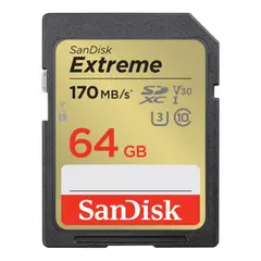 SANDISK - Memoria Extreme 64GB 170MBs