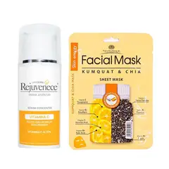 GENERICO - Serum Facial Concentre Vitamina C + Máscara Kumquat y Chia