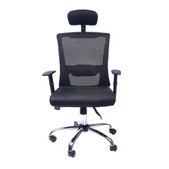 VENSO - Silla De Oficina Giratoria Ergonómica Presidencial RTA-C4570 Negro
