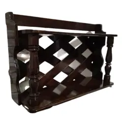 GENERICO - Repisa 2 niveles Organizador Estante para cocina en MARRON