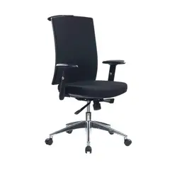 VENSO - Silla De Oficina Ergonómica Gerencial RTA-8922BY-1 Negro