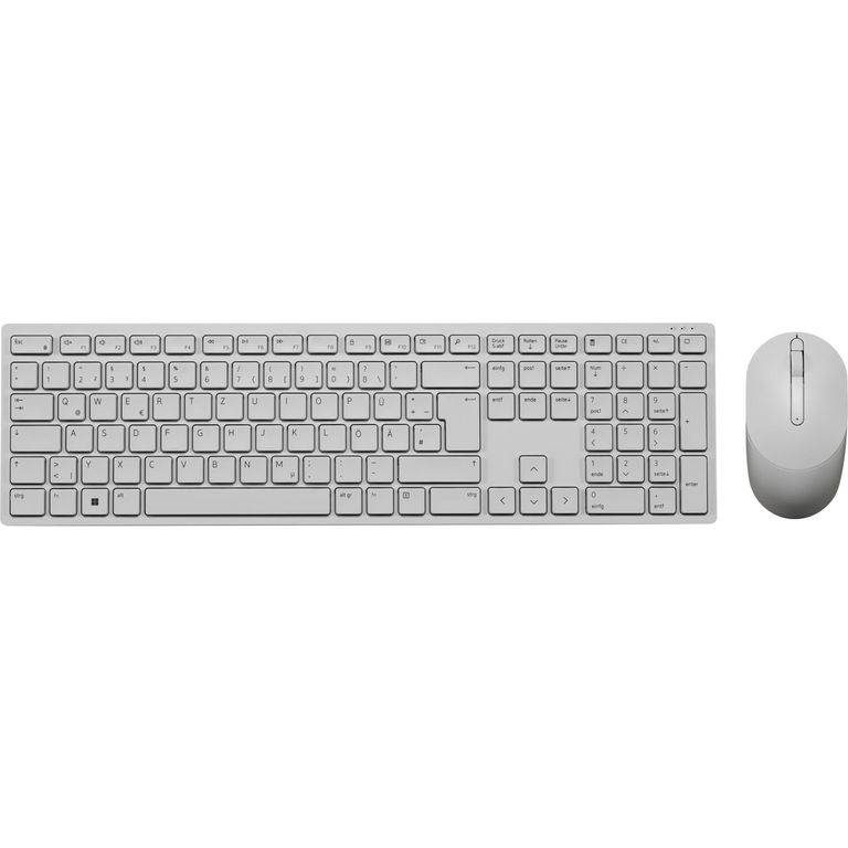 Kit Teclado y Mouse Pro KM5221W Wireless Español Blanco 580-AKBH
