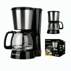 IMACO - Cafetera Eléctrica CM6065 Capacidad 6 Tazas 650 Watts