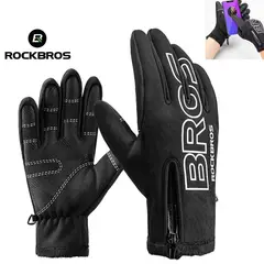 ROCKBROS - GUANTES LARGOS TACTIL CICLISMO MOTO TALLA M