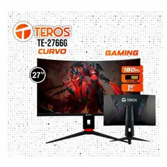 TEROS - MONITOR 180HZ 1MS DP HDMI 27 CURVO GIRO PIVOTE FHD