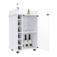 MUEBLES CRISOSTOMO - Vinero de Melamina Blanco 55cm
