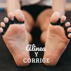 FISIO CARE TU BIENESTAR PRIMERO - Separador dedos en garra ADULTOS - Negro