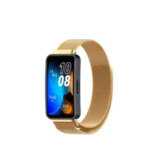 GENERICO - Correa Magnéticas Huawei para Honor Band 8 Band 9 Dorado