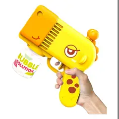 GENERICO - LANZA DE BURBUJAS DE JABÓN - AMARILLO JIRAFA