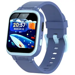 DANWEILE - Reloj multifuncional para teléfono con juegos para niños-azul oscuro