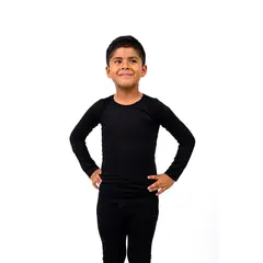 PEYITO - Polo Calentador Térmico Manga Larga Niño