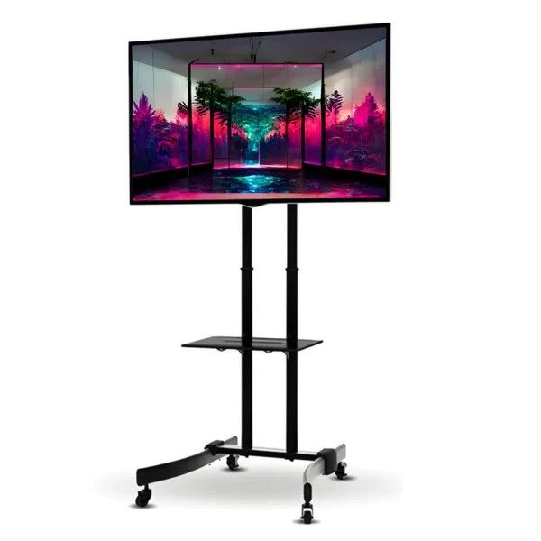 MONTECH - Pedestal con Ruedas para TV 37 a 70 Pulg / Carga 40 kg