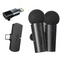 FIFINE - - Micrófono Lavalier M8 Wireless para Android y iPhone