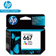 HP - Tinta Original 667 Tricolor