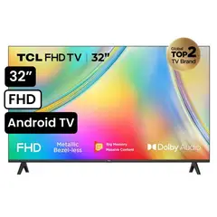 TCL - Televisor 32 Pulg. LED Smart TV Full HD 32S5400AF