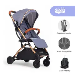 GENERICO - Coche Maleta modelo Star Lv color Azul Ligth