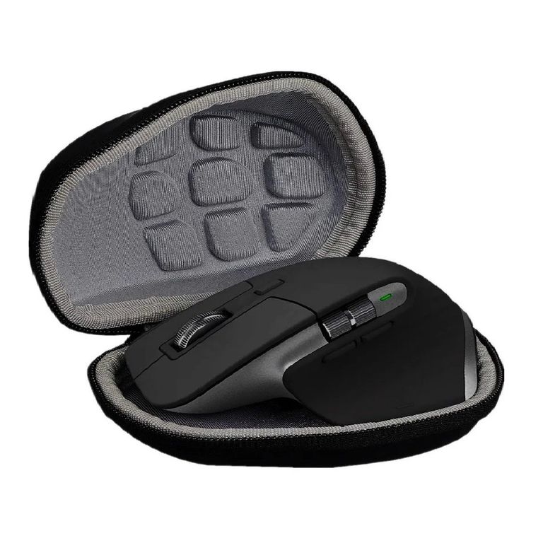 - Mouse MX Master 3S Wireless Negro + Estuche Rígido