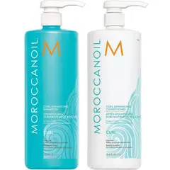 MOROCCANOIL - Shampoo para Rizos y Ondas 1000ml + Acondicionador Curl