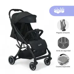 GENERICO - Coche Maleta modelo Clau color Negro