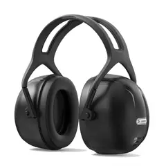 GENERICO - Audifonos Antiruido Orejeras Jovenes y Adultos Cabeza Grande Negro 35dB - DrMeet