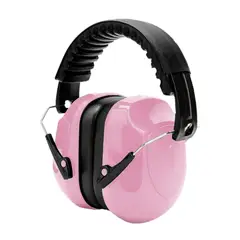 GENERICO - Audifono Antiruido Niños Grandes Jovenes y Adultos Cabeza Normal Rosa - GNR