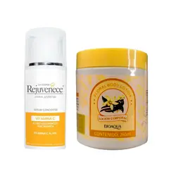 GENERICO - Serum Facial Concentre Vitamina C + Locion Corporal Vainilla