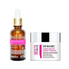 GENERICO - Aceite Facial de Rosa Mosqueta + Crema Blanqueador de Noche