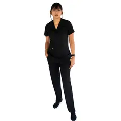 TWELVE - - conjunto médico scrub Chloe - Negro