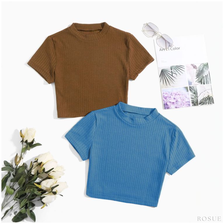 Polo top básico Rip elegante Génesis Pack x2