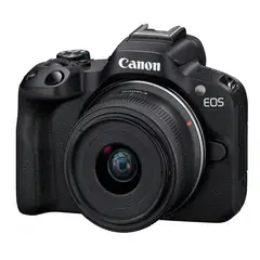 CANON - Cámara Eos R50 Mirrorless 18-45mm Color Negro