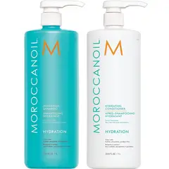 MOROCCANOIL - Shampoo Hidratante 1000ml + Acondicionador Hydration