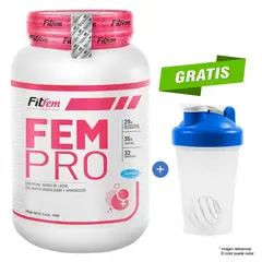 FITFEM - FEM PRO 1.1 KG PROTEÍNA VAINILLA + REGALO