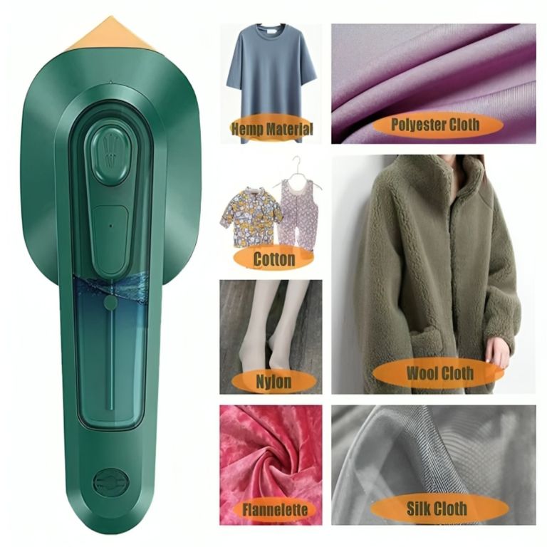 Plancha Mini Portátil De Vapor Planchado En Húmedo Y Seco