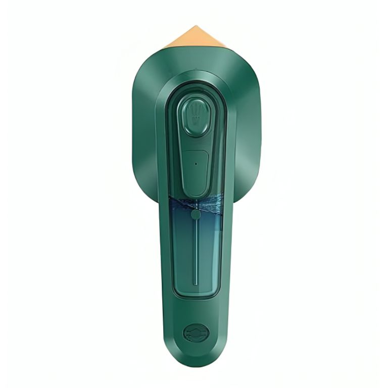 Plancha Verde Mini De Vapor Portátil Planchado En Seco Y Húmedo
