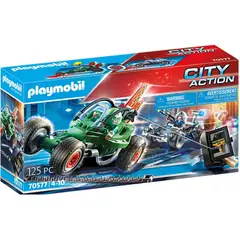 PLAYMOBIL - City Action Persecución del Ladrón de Caja Fuerte