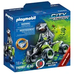 PLAYMOBIL - City Action Carro de Carreras Velocidad Cuádruple