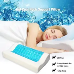OEM - Almohada GEL con Memoria Ergomonica Ortopedica Viscoelastica Evita Dolor