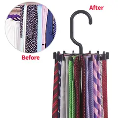 GENERICO - Colgador de Corbatas Giratorio 360°