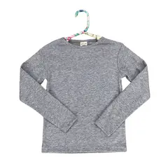 RED CARROT - Polo unisex manga larga algodon gris