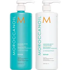 MOROCCANOIL - Shampoo Reparador 1000ml + Acondicionador Repair