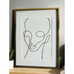 MAP DESIGN HOME - Cuadro Decorativo Mujer Equilibrio B 615x82 cm