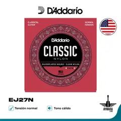 DADDARIO - EJ27N Cuerdas Guitarra Clásica