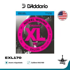 DADDARIO - EXL170 Cuerdas Bajo Eléctrico 045-100
