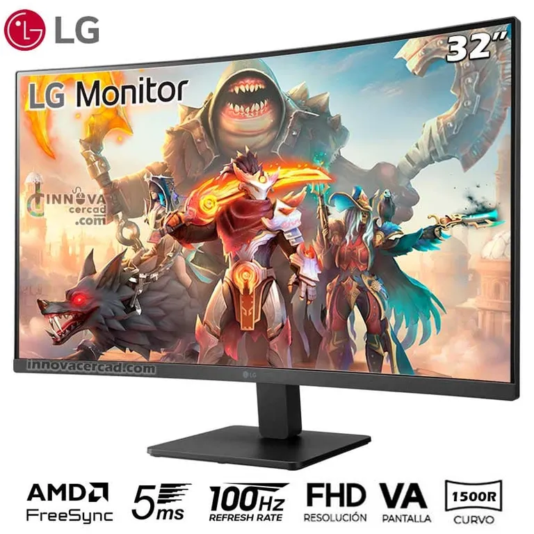 Monitor Curvo 32MR50C-B FHD de 32" 100Hz, 5ms (GTG) AMD FreeSync