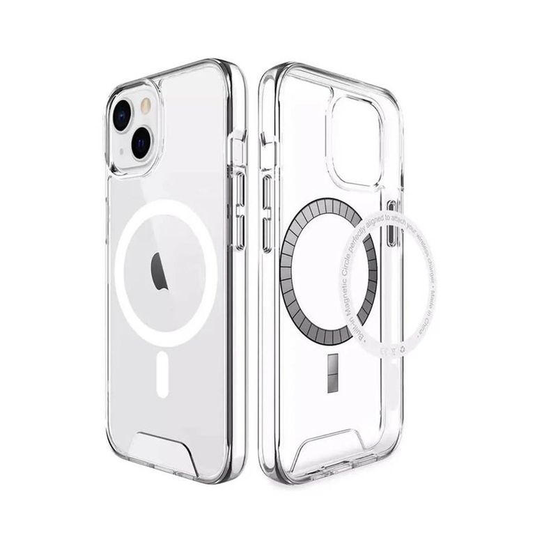 FUNDA PARA IPHONE 16 PRO MAX CLEAR CASE CON MAGSAFE TRANSPARENTE